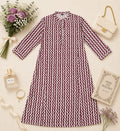 MIGZORn Aura A-Line Printed Long Kurti's