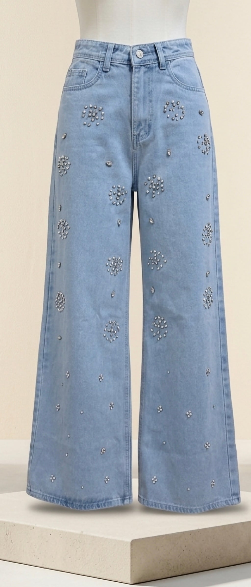 MIGZORn Crystal Meadow Wide-Leg Jeans