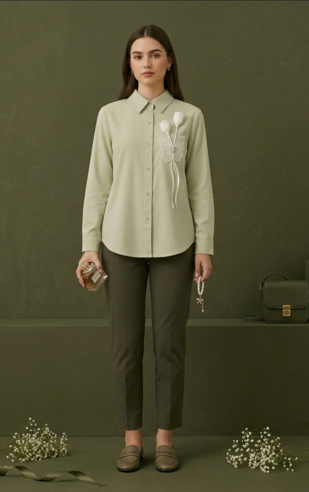 Charming Embroidered Shirts