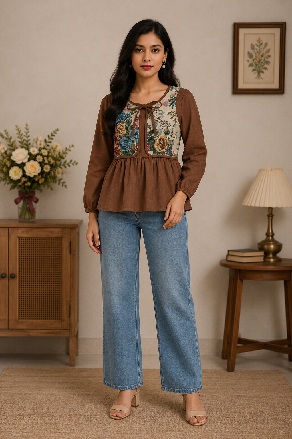 2‑in‑1 Chinese Heritage Top