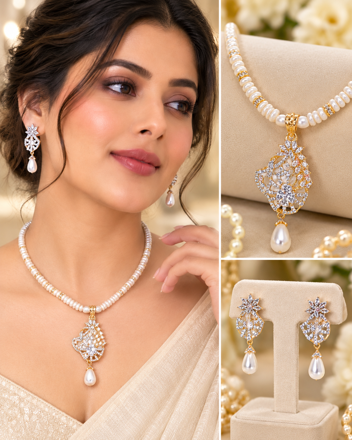 MIGZORn Classic Frost Pearls Set