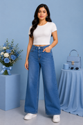 MIGZORn Blue Breeze Wide-Leg Denim