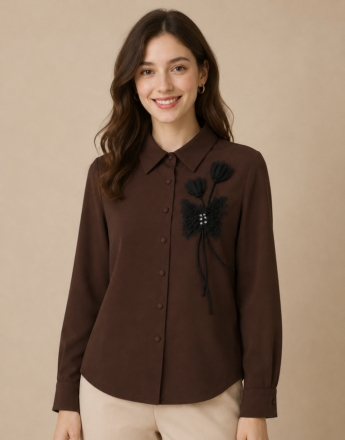 Charming Embroidered Shirts