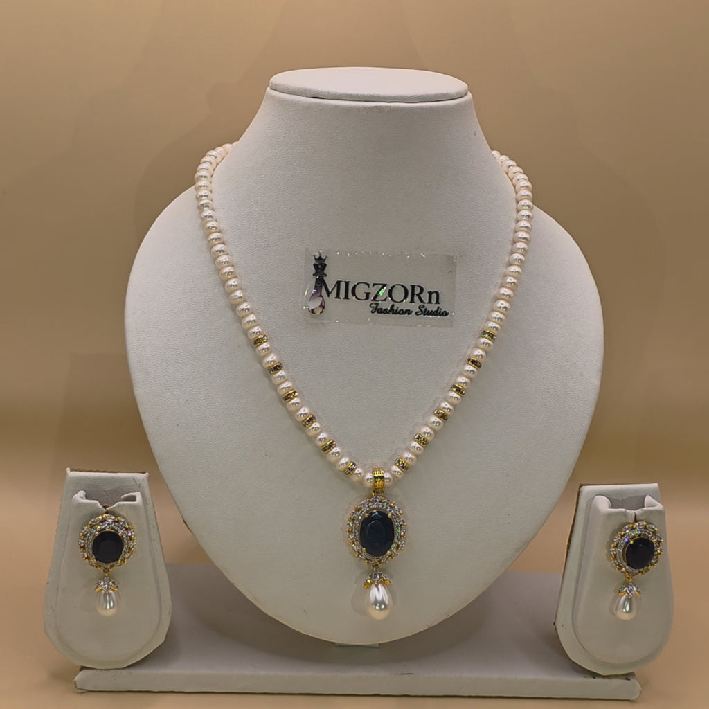 Midnight Sapphire Pearl Royale Set