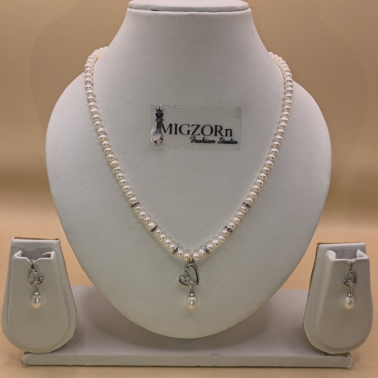 Ivory Grace Pearls Set
